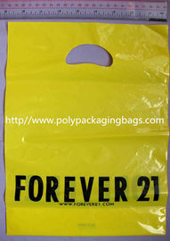 Vêtement imprimé par rose empaquetant les sacs à provisions personnalisables de poly sacs