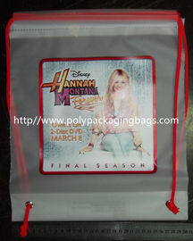 Sachets en plastique clairs de cordon pour Hannah Montana pour toujours DVD