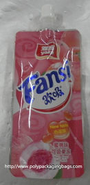 la poche d'emballage de forme de fruit reseable tiennent des sacs d'emballage de poche avec la poche en plastique de bec de boissons de jus de bec