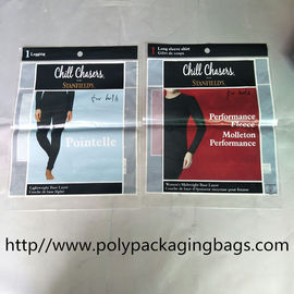 Le composé de CPP de retour a scellé la coutume de sac de sous-vêtements imprimée par sac auto-adhésif d'OPP
