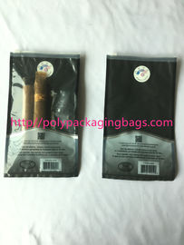 sac d'emballage de cigare d'impression de 1 – 8 couleurs avec le système glissé de serrure/humidificateur de fermeture éclair