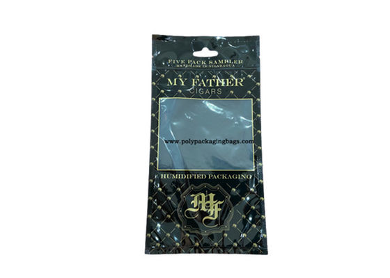 10 sacs zip-lock rescellables d'humidificateur de cigare de couleurs 4