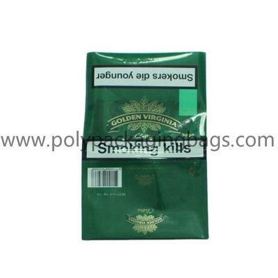 Gravure imprimant les sacs zip-lock de cigare en plastique rescellable