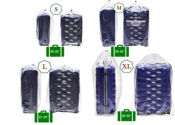 Sacs en plastique de stockage de cordon de PE de TPCH 0.07mm pour des vêtements