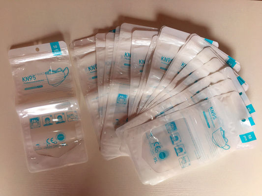 Gravure jetable imprimant les sacs zip-lock d'emballage de masque de poche en plastique de tirette de CPP