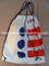 Les sachets en plastique de taille de voyage imperméabilisent le sac à dos de cordon promotionnel