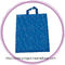 Les vêtements empaquetant la poignée molle de boucle mettent en sac avec le logo adapté aux besoins du client/sac à provisions au détail
