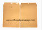dossier auto-adhésif de papier d'or d'enveloppe de 6x9 9x12 10x13 Brown