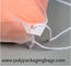 le sac à dos de cordon de CPE givré par 0.07mm met en sac pour augmenter la poche transparente de cordon de sac de cordon de voyage