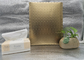 L'annonce en aluminium de bulle d'or met en sac 630-200microns pour l'enveloppe d'emballage de cadeau