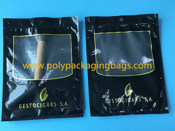 Le GV noircissent hydrater le sac peut tenir des sacs de 4-6/cigare avec la fenêtre transparente