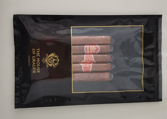 L'humidificateur de cigare de la fibre 5 de carbone de couche d'éponge de FDA met en sac des poches d'humidité de tabac