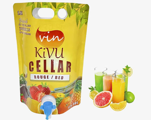 PET AL NY PE ou matériau personnalisé Stand Up pouch avec bouchon de soupape papillon Oem Convient pour les boissons et les emballages alimentaires