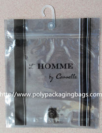 Anti sac statique de papier aluminium avec le crochet en plastique pour des sous-vêtements/shorts