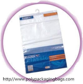 Poly sacs imprimés auto-adhésifs colorés avec des cintres, étanches à l'humidité