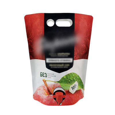 échantillon gratuit Stand Up Spout Pouch épaisseur personnalisée choix d'emballage écologique pour les sauces huiles et détergents liquides