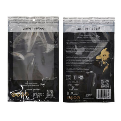 Sachets en plastique humidifiés pour emballage de tabac personnalisé, humidificateur, sacs humidificateurs pour cigares pour 5-6 cigares avec hygromètre et séparateur