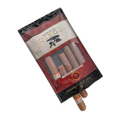 Sacs d'emballage de cigarettes à la main Sacs à cigarettes à feuilles roulantes Sacs d'emballage de tabac Sacs de cigarettes Mylar