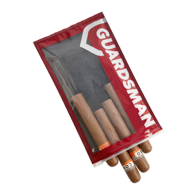 Logo personnalisé Humidité tabac Sacs à cigares Ziplock Cigar Humidor Sac d'emballage Voyage Humidité humidificateur Sac