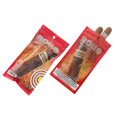 Plastique sur mesure Mini Portable Voyage Cigar Humidor Sacs d'emballage Humidificateur de tabac Sacs pour cigares