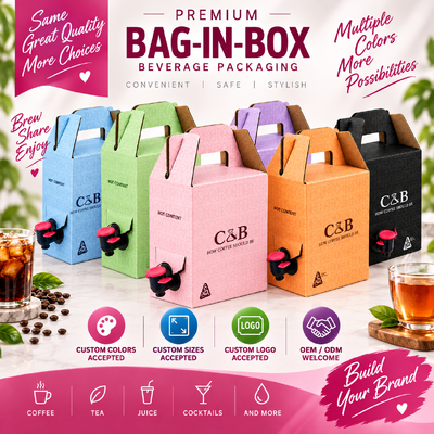 Sac en boîte certifié ISO, plastique, design rectangulaire, adapté à l'emballage de liquides dans les secteurs de l'alimentation, des boissons et de la chimie