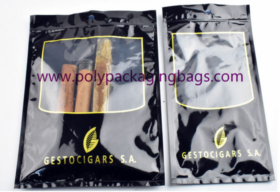 Sacs en plastique rescellables portatifs d'humidificateur de cigare pour maintenir les cigares cubains goût frais et bon