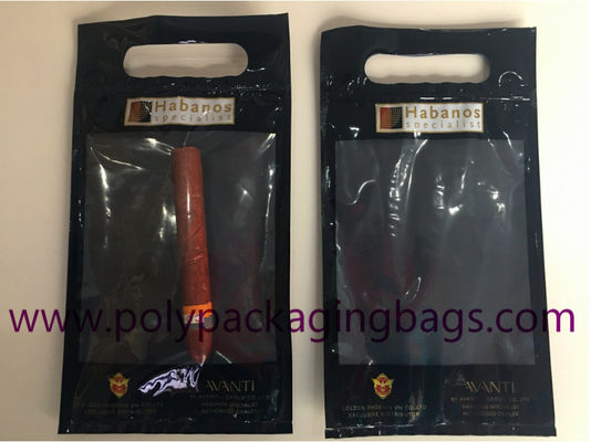 Cigare de conservation frais d'humidité zip-lock en plastique en gros enveloppant des sacs