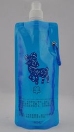 Le sac de bouteille d'eau de 16 onces tiennent la poche avec le bec dans l'ANIMAL FAMILIER/nylon/LDPE