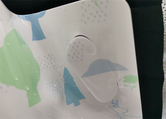 La grande poche liquide de la capacité 500ml avec le bec, tiennent la poche 350ml en plastique de bec