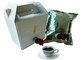 Timbre d'or imprimant les sacs de café chauds arabes dans la boîte avec la valve de distributeur de broche/connecteur