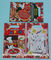 Sacs en plastique de cadeau de paquet d'amusement de Noël avec des poignées adaptées aux besoins du client