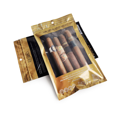 Sacs d'humidité de cigare recouverts avec système hydraté et boîte d'affichage pour 90 jours de fraîcheur