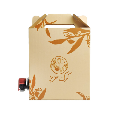 Emballage en boîte en aluminium de 1 litre, avec robinet distributeur, adapté aux sacs d'emballage pour jus liquides, vin, café et huile d'olive, avec robinet