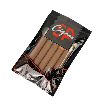 Sacs d'humidification personnalisés pour cigares avec système d'humidification et fermeture zippée