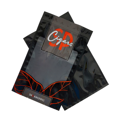 Sacs d'humidification personnalisés pour cigares avec système d'humidification et fermeture zippée