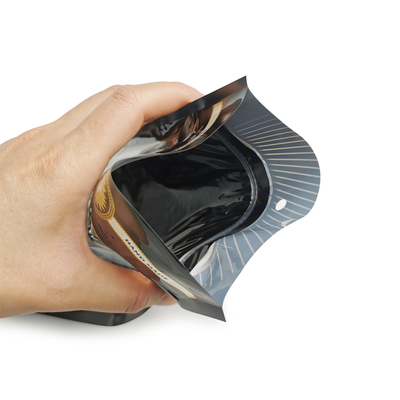 Sachet unique composite Ziplock personnalisé pour emballage de cigares avec humidité, sachet hydratant pour cigares