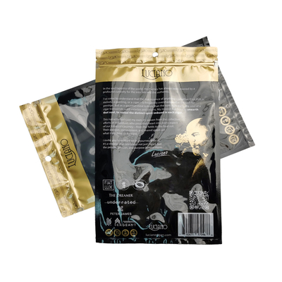Sac d'humidor de voyage pour cigares avec impression personnalisée, 4-6 cigares, pochettes en plastique humidifiées avec sac d'emballage pour cigares