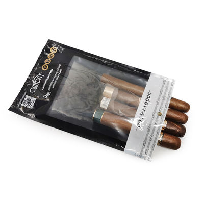Sachets en plastique humidifiés pour emballage de tabac personnalisé, humidificateur, sacs humidificateurs pour cigares pour 5-6 cigares avec hygromètre et séparateur