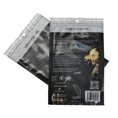 Sachets en plastique humidifiés pour emballage de tabac personnalisé, humidificateur, sacs humidificateurs pour cigares pour 5-6 cigares avec hygromètre et séparateur