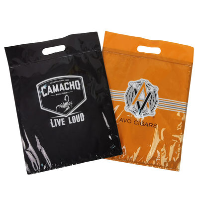 30 sacs d'emballage de cigares de grande capacité avec gravure d'impression de cigares sac hydratant sac d'humidité de cigares sacs d'humidité de cigares ziplock sac humidor