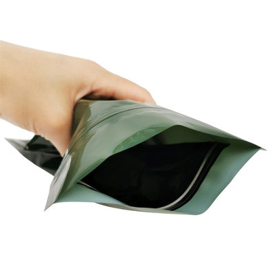 Sacs à cigares en plastique refermables avec fermeture éclair personnalisée, sacs à cigares avec fermeture éclair, sac d'humidification pour cigares