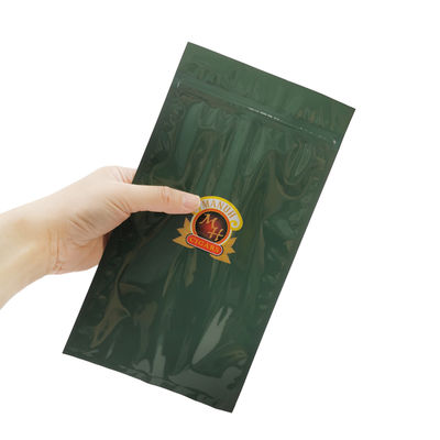 Sacs à cigares en plastique refermables avec fermeture éclair personnalisée, sacs à cigares avec fermeture éclair, sac d'humidification pour cigares