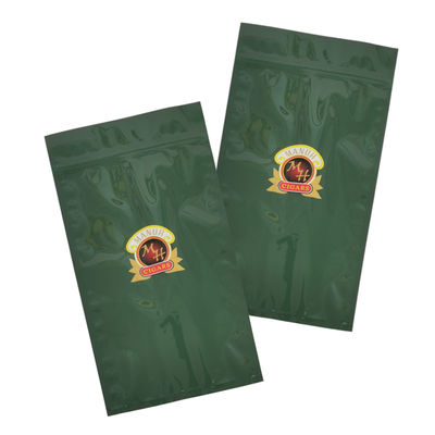 Sacs à cigares en plastique refermables avec fermeture éclair personnalisée, sacs à cigares avec fermeture éclair, sac d'humidification pour cigares