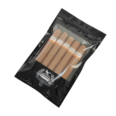 Sac à cigarettes portable et étanche à la fermeture à glissière pour les voyages d'affaires