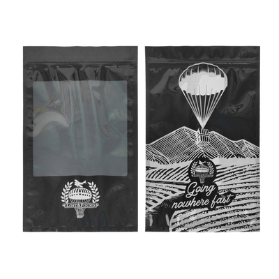 Sac à cigarettes portable et étanche à la fermeture à glissière pour les voyages d'affaires