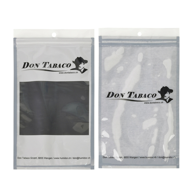 Sac d'humidité de cigare durable et réutilisable personnalisé avec fermeture à glissière New Age Produit d'emballage et d'impression pour cigares