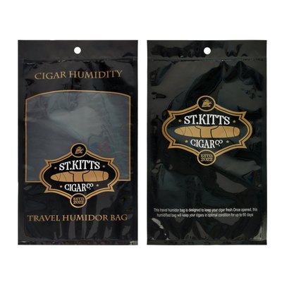 En gros Eco-friendly Reutilisable Gardez les cigares humides et frais Produits du tabac Sacs à cigares Sac à fermeture éclair Sac à cigares Humidificateur de voyage