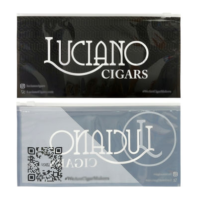 Emballage Fabricant Fermeture à glissière Poche d'emballage Cigarette Fermeture à glissière Sac en boîte Sac en plastique pour cigares