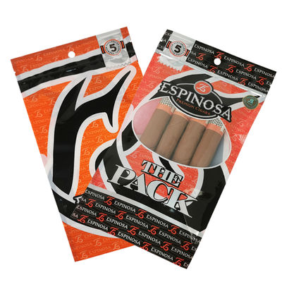 Sac d'emballage en plastique transparent pour cigares, sac de stockage en plastique pour cigares, sac à fermeture à glissière pour cigares et tabacs