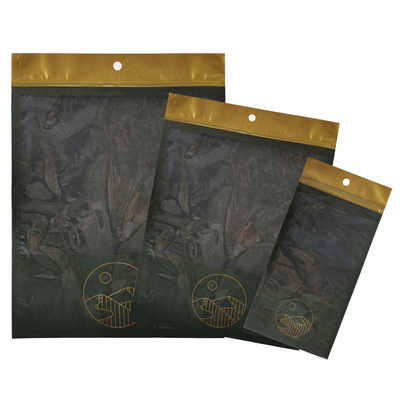 Sacs humidifiants pour cigares à fermeture à glissière imprimés sur mesure Sacs d'emballage de cigares humidifiés avec système d'hydratation pour les accessoires de cigares